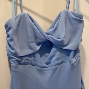 Billy J Boutique Baby Blue Long Dress